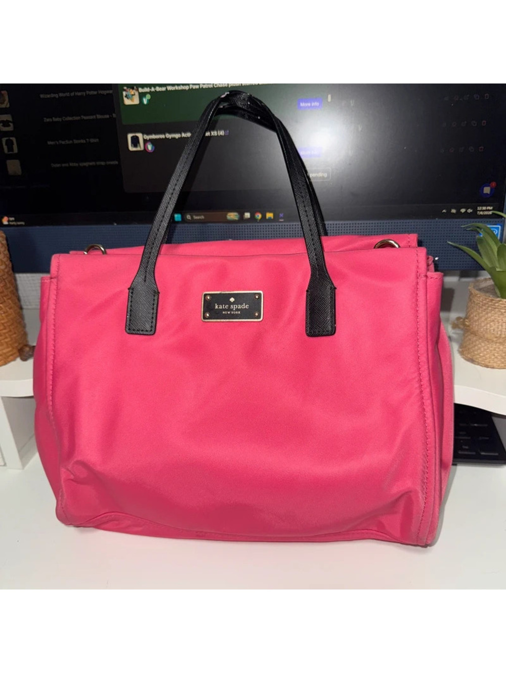Kate Spade New York Small Nylon Loden Blake Avenue Tote Bag
